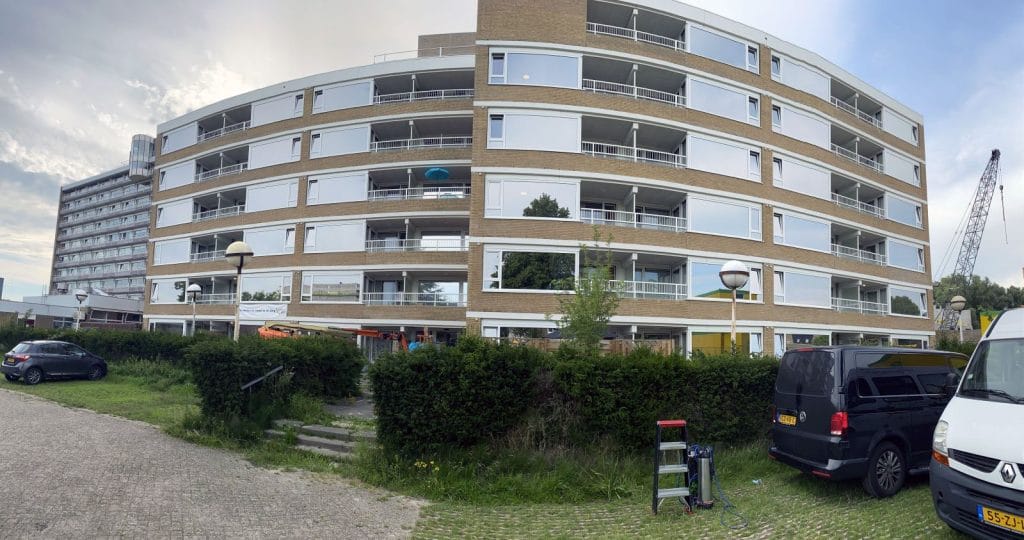 UV-werende folie Argos Zorggroep Hoogvliet