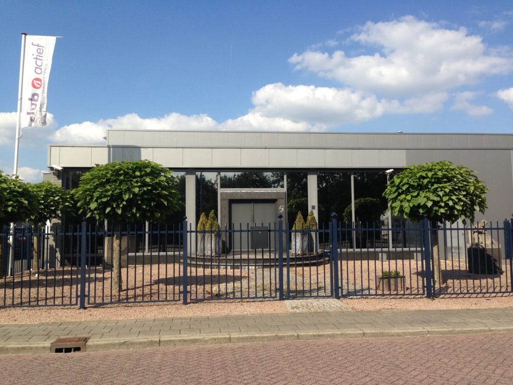 UV-werende folie Club Actief Sportschool Den Bosch